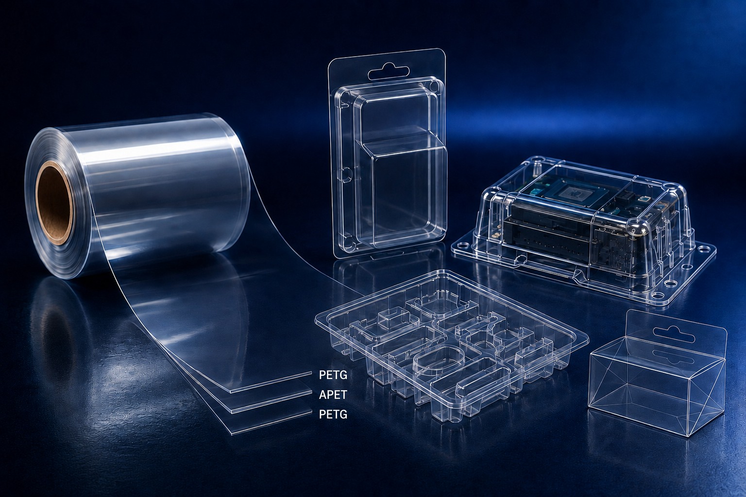 Technische Verpackungslösungen aus PETG und APET